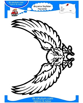 Çocuklar İçin Baykuş Boyama Sayfaları 